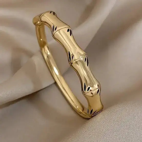 The Chunky Bamboo Cuff Bracelet