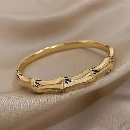 The Chunky Bamboo Cuff Bracelet