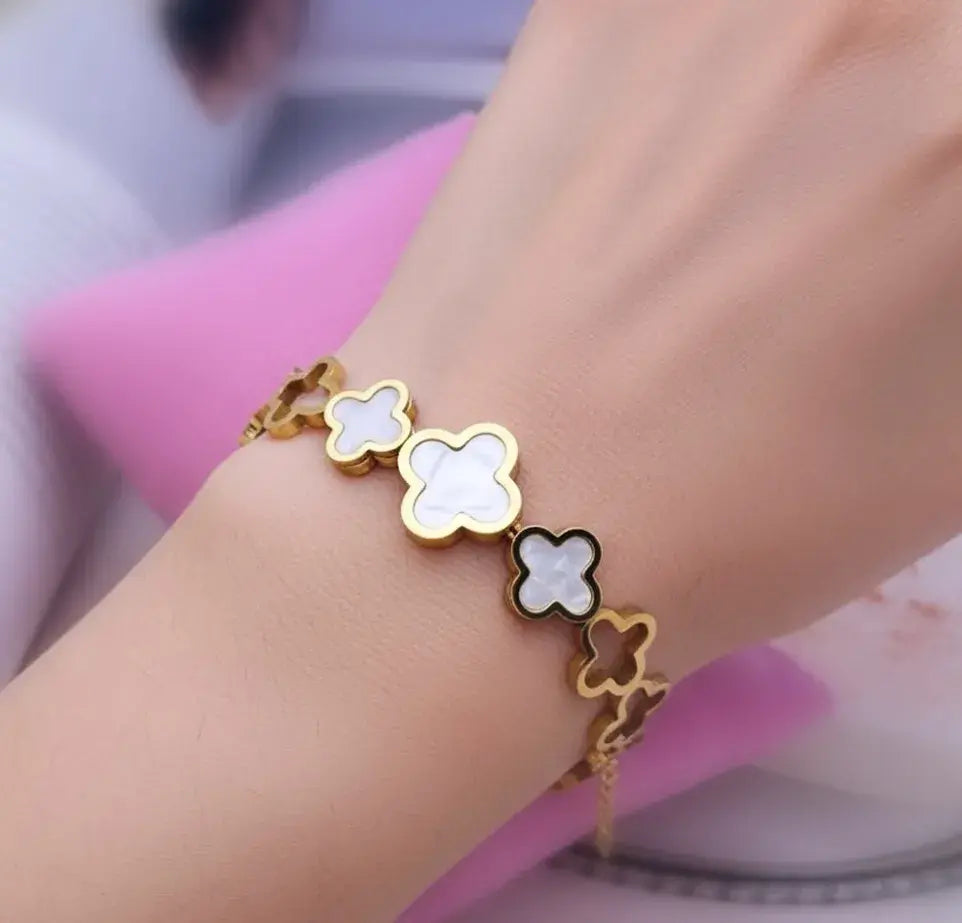 The White Clover Bracelet