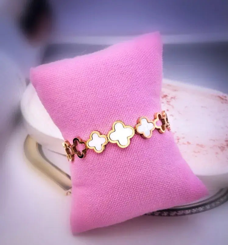 The White Clover Bracelet