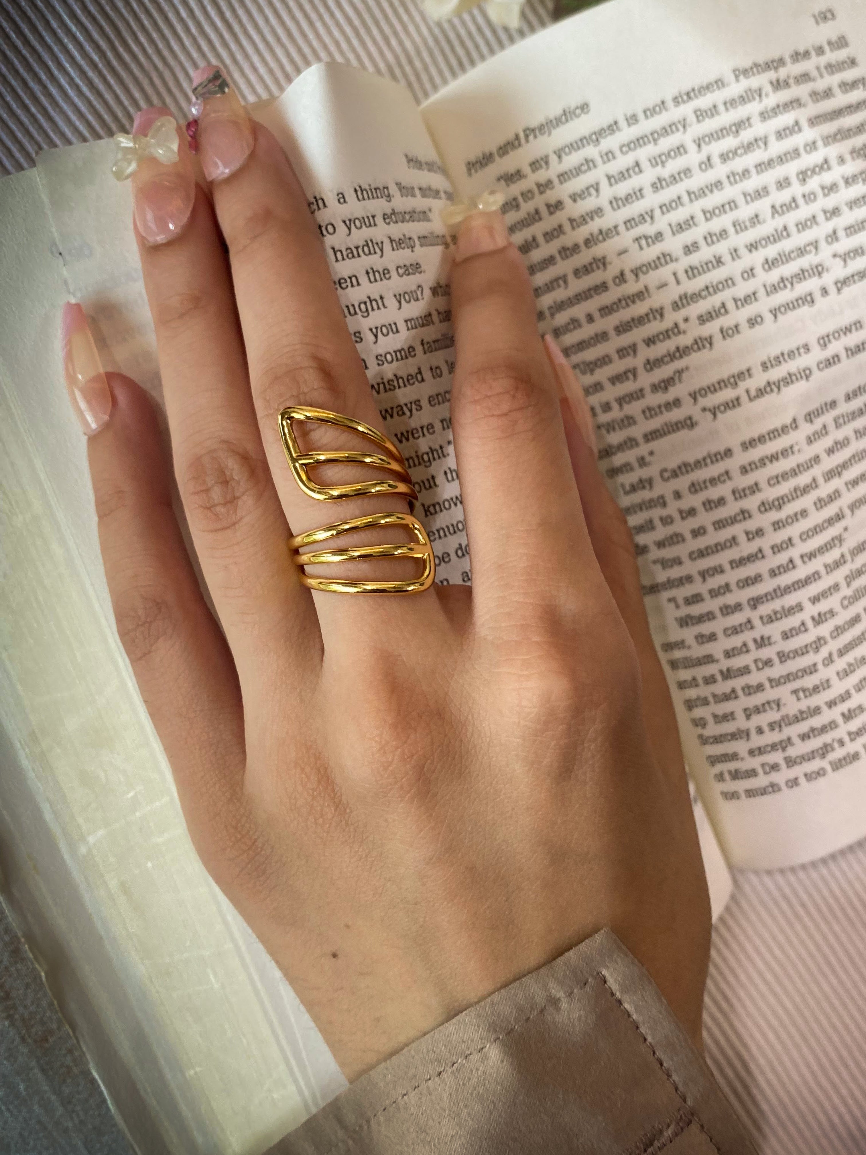 The Butterfly Wings Ring