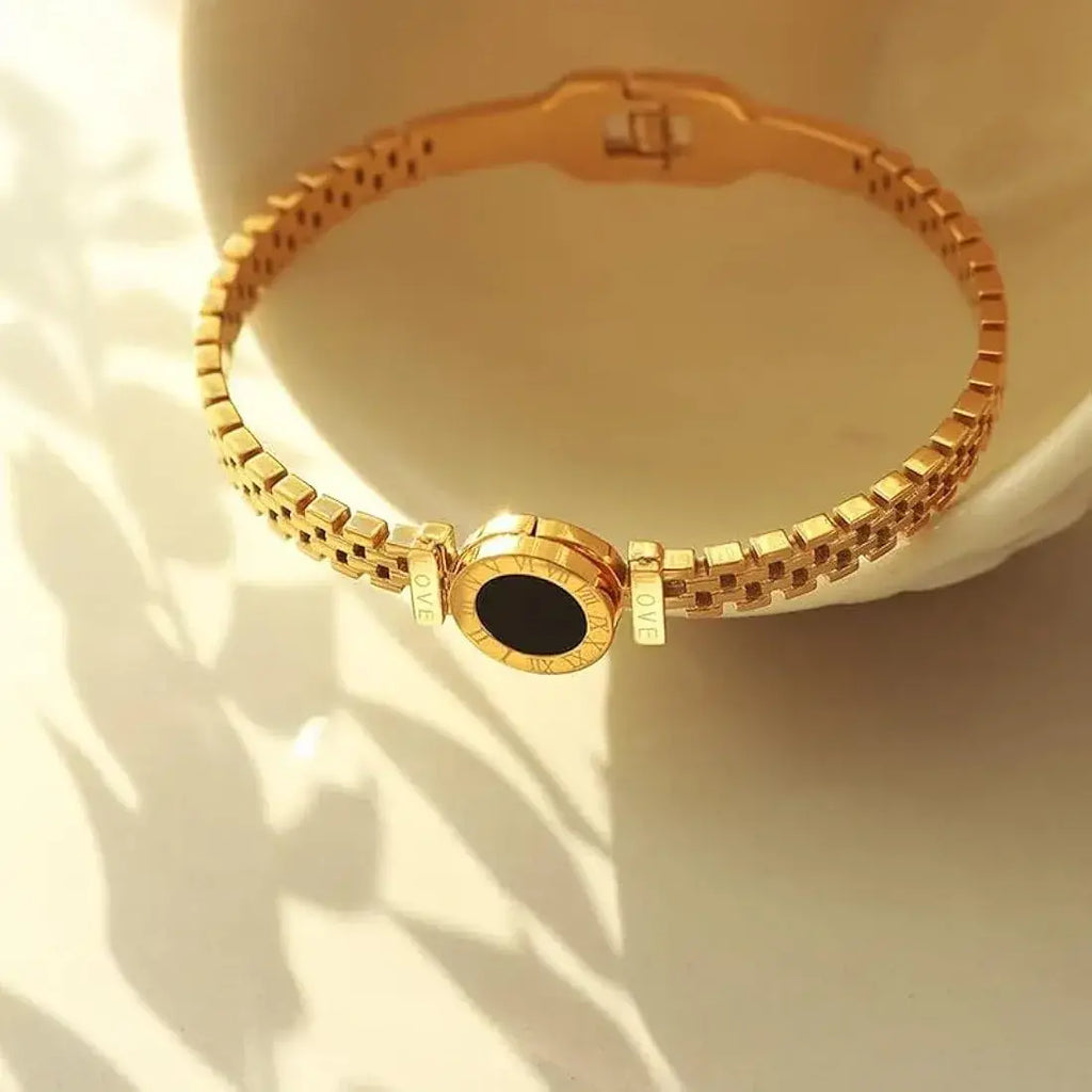 The Timeless Mark Roman Cuff Bracelet