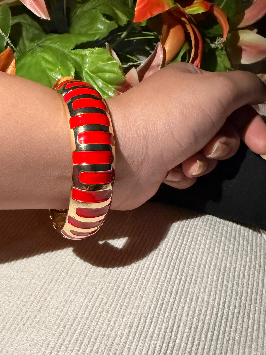 Royal Meenakari Openable Kada