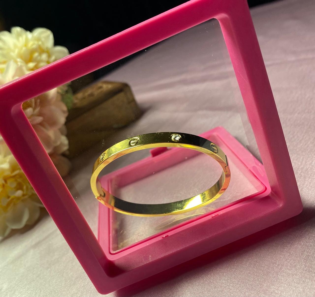 Gold Crystal Statement Bracelet Combo