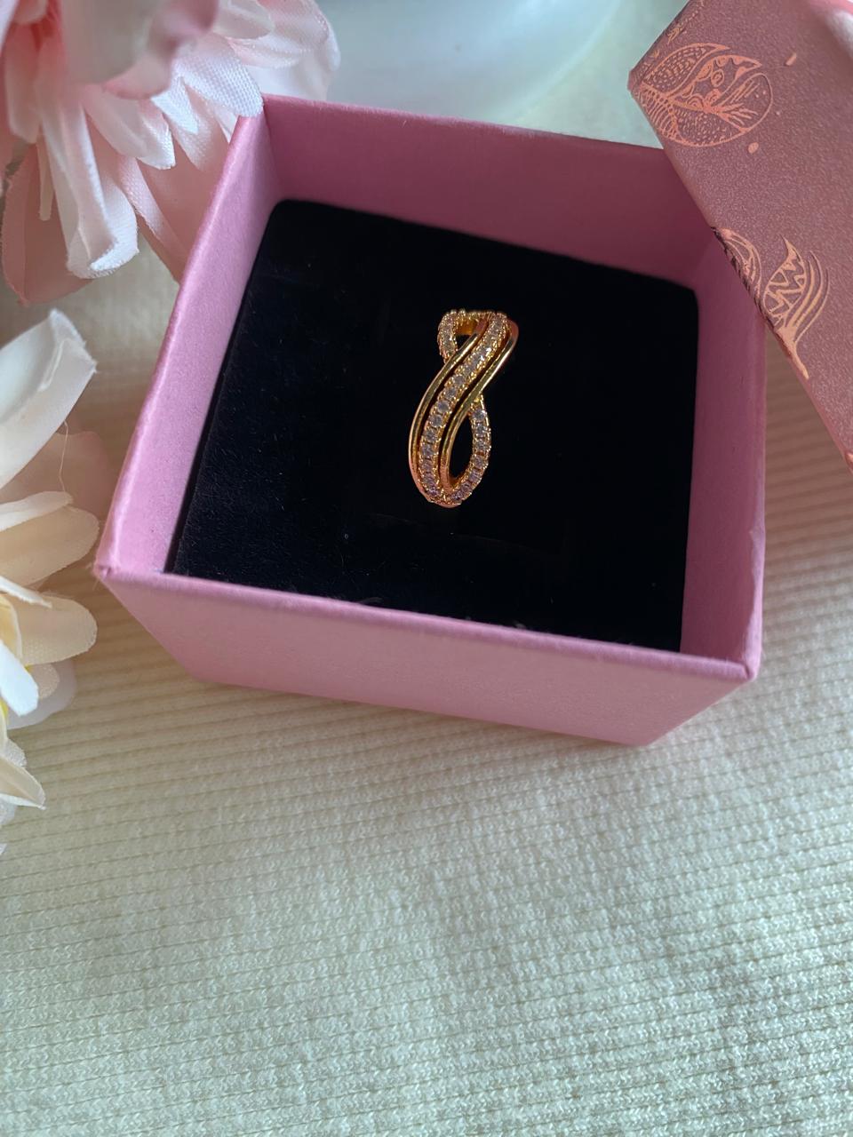 Forever love Luxe AD stones rings
