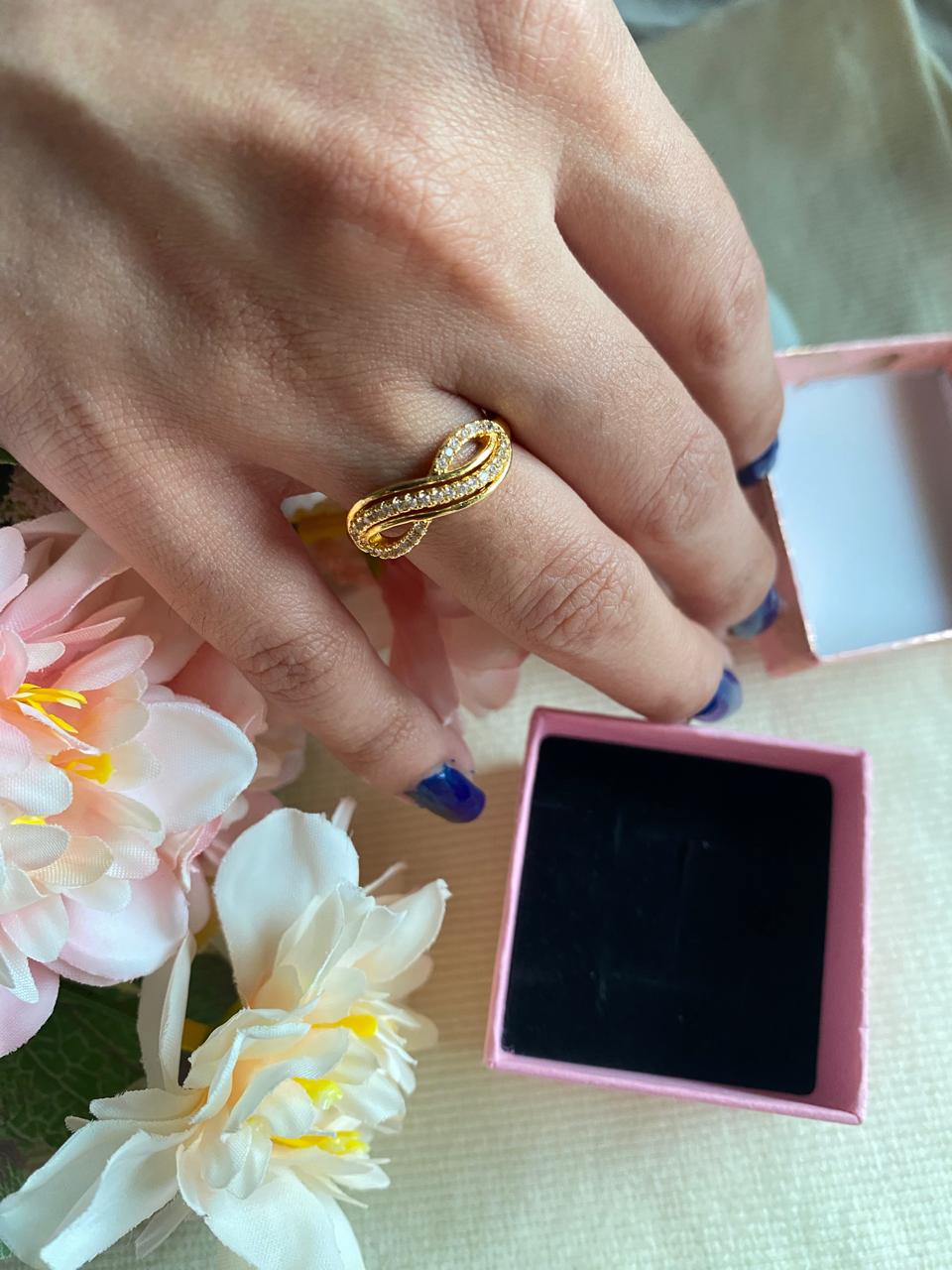 Forever love Luxe AD stones rings