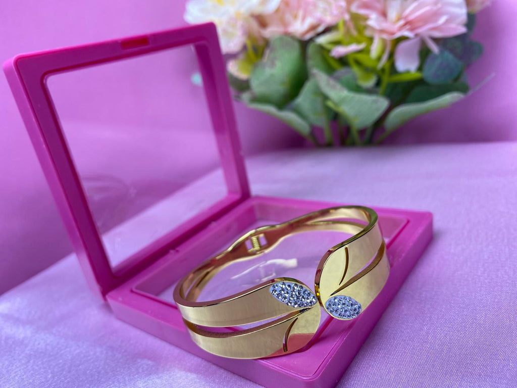 Golden Plated Cuff Bracelet